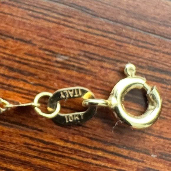 10 K gold chain. From Italy. - Picture 3 of 6